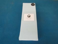 Sanctuary Fitted Sheet With Deep Box Duck Egg Kingsize 100 % Cotton New & Packaged