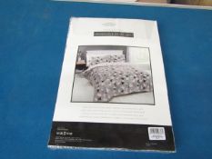 Box of 8x Sanctuary Bailey Multi Coloured Duvet Set Double, includes duvet cover and 2 matching