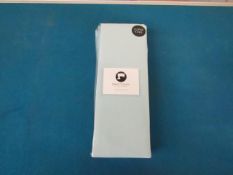 Box of 6x Sanctuary Fitted Sheet With Deep Box Duck Egg Superking 100 % Cotton new & Packaged