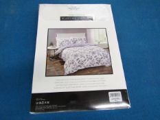 Box of 8x Sanctuary Elissia Purple Reversible Duvet Set Double, Includes duvet cover and 2 pillow