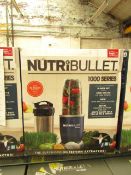 | 1X | NUTRI BULLET 1000 SERIES | UNCHECKED AND BOXED | NO ONLINE RE-SALE | SKU C5060191464734 | RRP