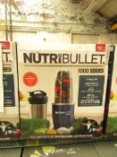 | 1X | NUTRI BULLET 1000 SERIES | UNCHECKED AND BOXED | NO ONLINE RE-SALE | SKU C5060191464734 | RRP