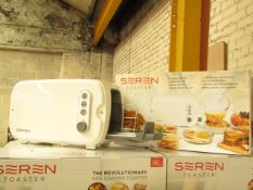 | 1x | SEREN TOASTER | UNCHECKED AND BOXED | NO ONLINE RE-SALE | SKU C5060368011396 | RRP £59.99 |