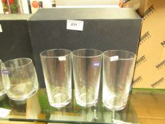 6 x Banquet Small Tumbler Glasses. Boxed