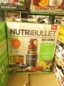 | 1x | NUTRIBULLET 600 SERIES | UNCHECKED AND BOXED | NO ONLINE RE-SALE | SKU C5060191461245 |