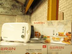 | 1x | SEREN TOASTER | UNCHECKED AND BOXED | NO ONLINE RE-SALE | SKU C5060368011396 | RRP £59.99 |