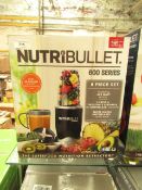 | 1x | NUTRIBULLET 600 SERIES | UNCHECKED AND BOXED | NO ONLINE RE-SALE | SKU C5060191461245 |