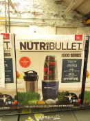 | 1X | NUTRI BULLET 1000 SERIES | UNCHECKED AND BOXED | NO ONLINE RE-SALE | SKU C5060191464734 | RRP