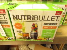 | 1x | NUTRIBULLET 600 SERIES STARTER KIT | UNCHECKED AND BOXED | NO ONLINE RE-SALE | SKU - | RRP £