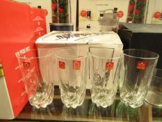 4 x RCR  Home & Table Tumblers Boxed