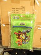 Box of 12 Skylander Universal Cargo Sleeves For Ipods & Smartphones. New & Packaged