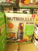 | 1x | NUTRIBULLET 600 SERIES | UNCHECKED AND BOXED | NO ONLINE RE-SALE | SKU C5060191461245 |