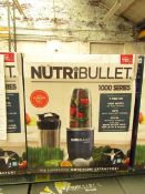 | 1X | NUTRI BULLET 1000 SERIES | UNCHECKED AND BOXED | NO ONLINE RE-SALE | SKU C5060191464734 | RRP