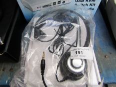 Call Centre Headset - Untested & Boxed.