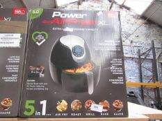 | 1X | POWER AIR FRYER 5.0L | UNCHECKED AND BOXED | NO ONLINE RE-SALE | SKU C5060191466936 | RRP £