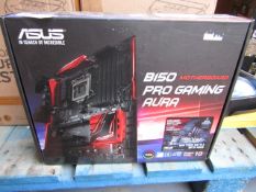 Asus B150 gaming motherboard, untested and boxed. RRP £85.00