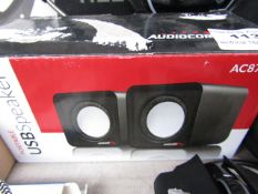 AudioCore - AC870 - USB Speaker - Untested & Boxed.