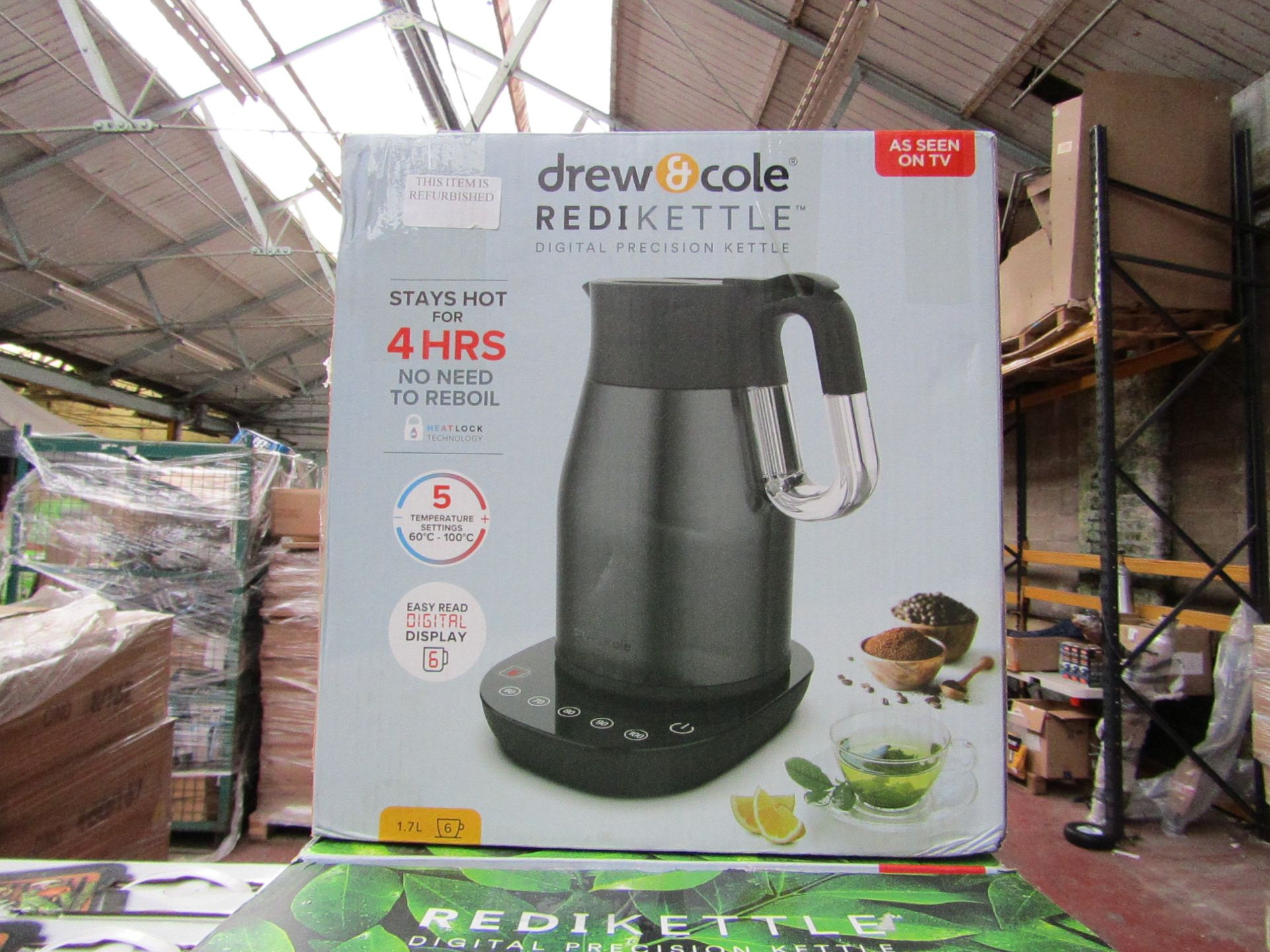 | 1X | DREW & COLE REDI KETTLE 1.7L | REFURBISHED AND BOXED | NO ONLINE RE-SALE | SKU C5060541513587