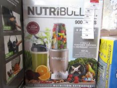 | 1x | NUTRIBULLET 900 SERIES | REFURBISHED AND BOXED | NO ONLINE RE-SALE | SKU C5060191467353 | RRP