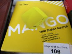 GL . Net - Mango Mini Smart Router - Untested & Boxed.