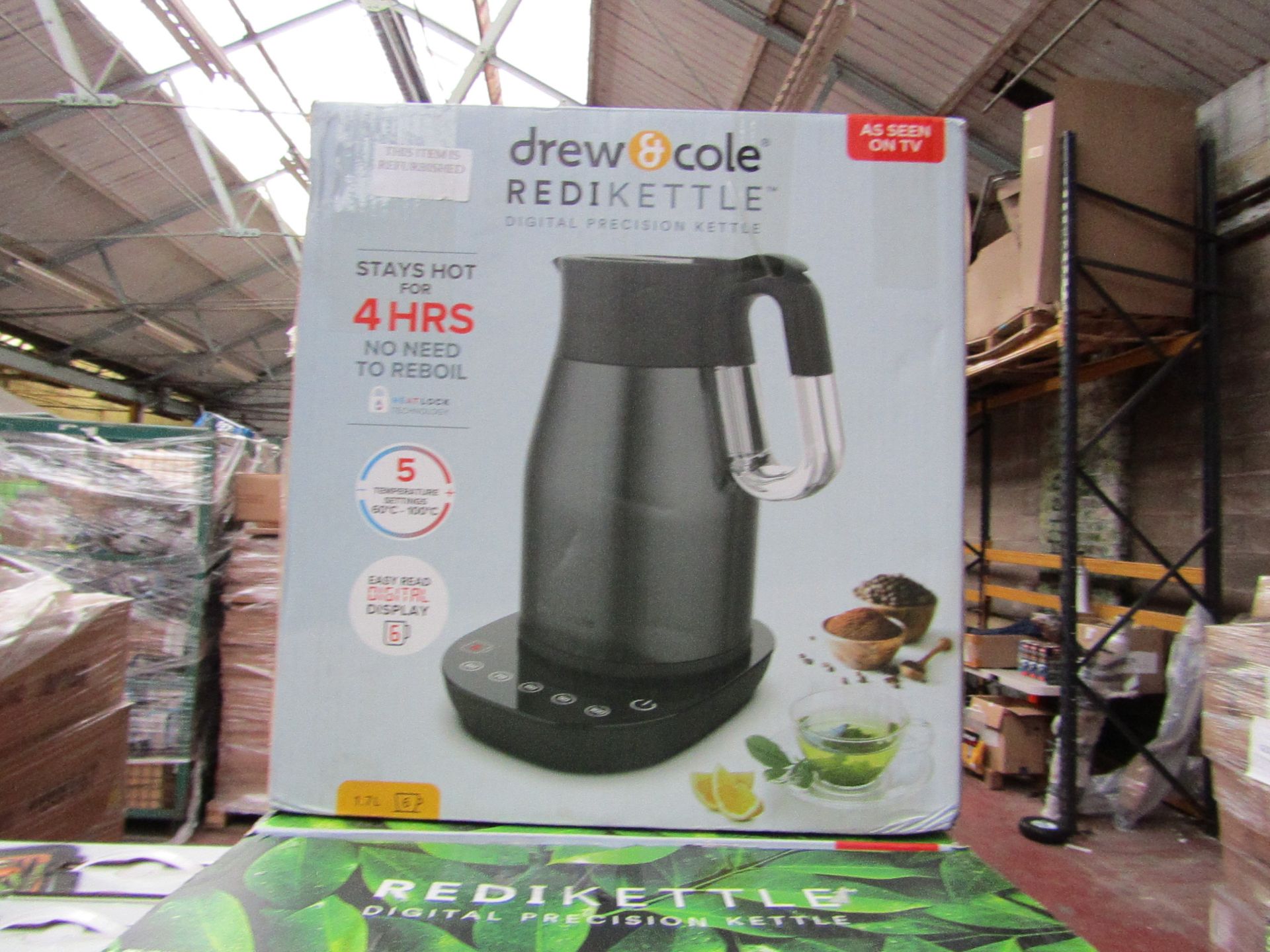 | 1X | DREW & COLE REDI KETTLE 1.7L | REFURBISHED AND BOXED | NO ONLINE RE-SALE | SKU C5060541513587