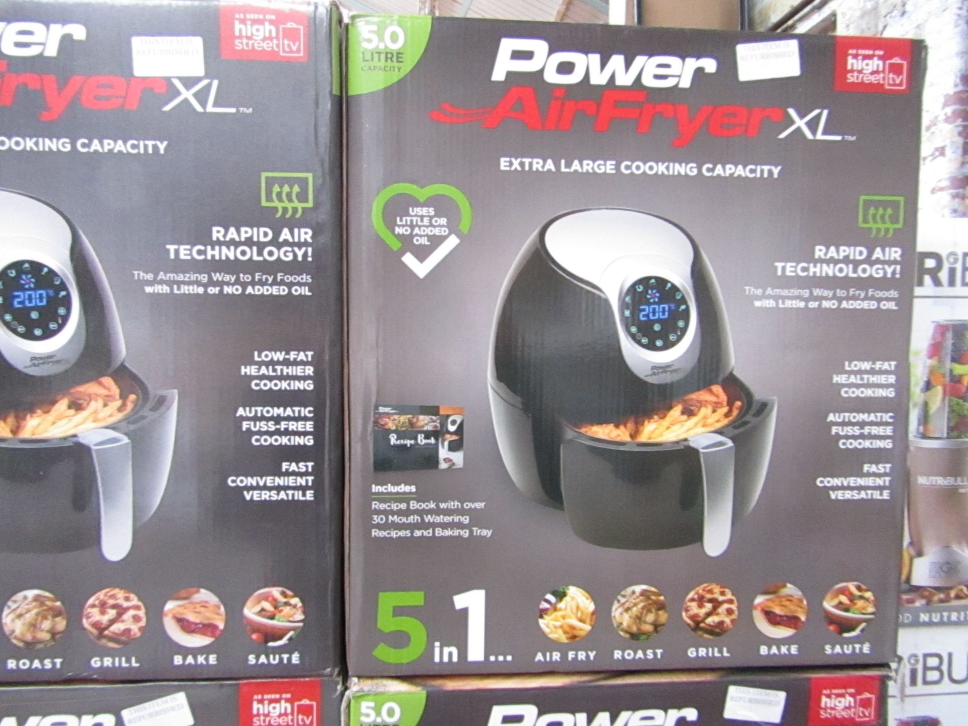 | 1X | POWER AIR FRYER 5.0L | REFURBISHED AND BOXED | NO ONLINE RE-SALE | SKU C5060191466936 |