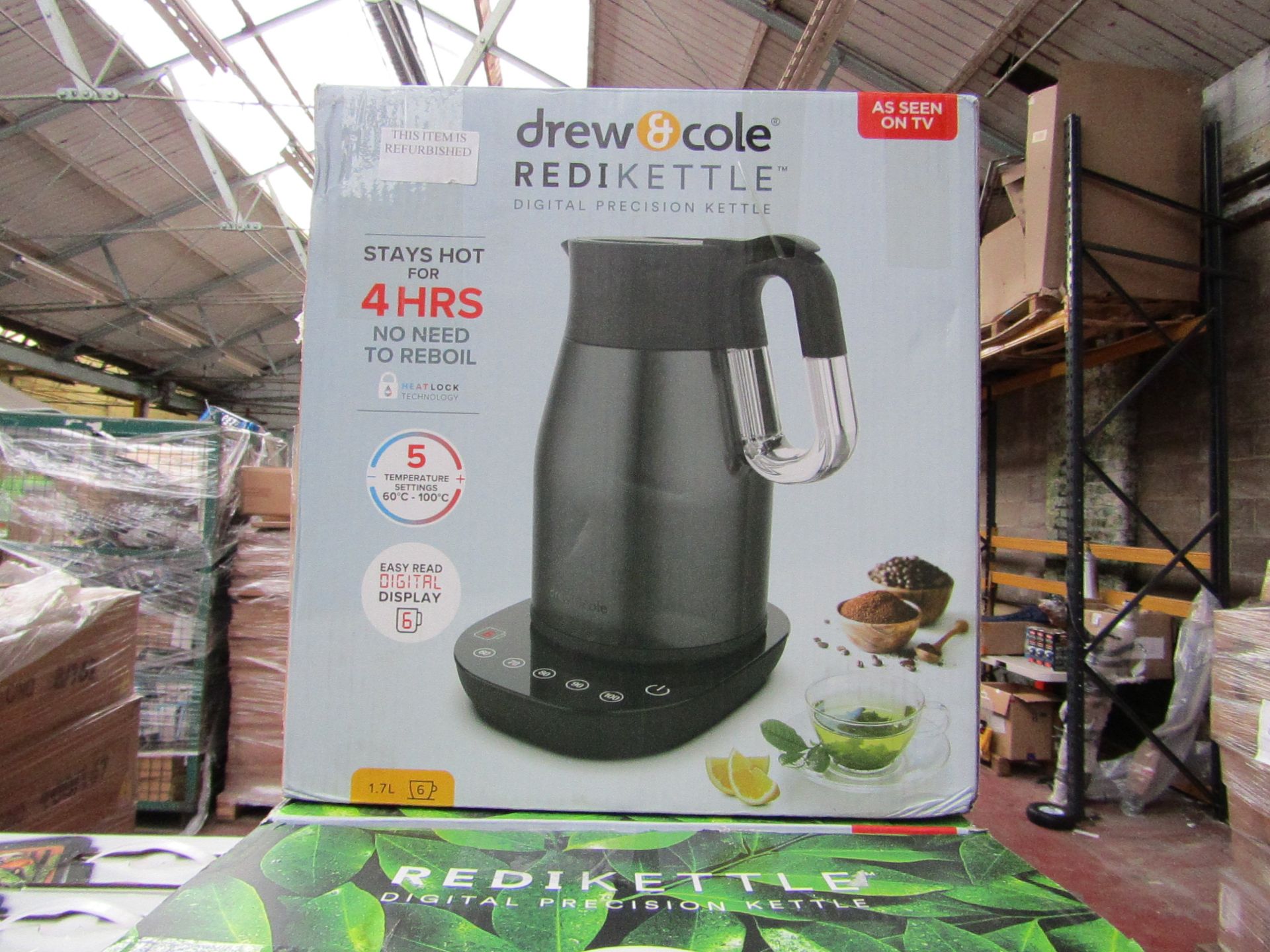 | 1X | DREW & COLE REDI KETTLE 1.7L | REFURBISHED AND BOXED | NO ONLINE RE-SALE | SKU C5060541513587