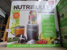 | 1X | NUTRIBULLET 600 SERIES DELUXE | UNCHECKED AND BOXED | NO ONLINE RE-SALE | SKU - | RRP £79:
