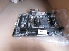 Gigabyte motherboard, unknown specs due to no box.