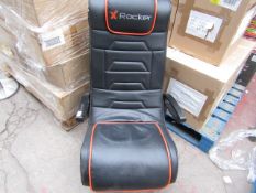 Xrocker - video/Audio gaming chair, Missing Power Cable - Good Condition.