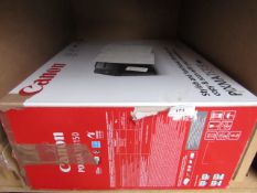 Canon Pixma TS3150 printer, untested and boxed.