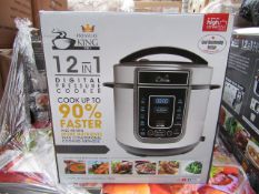 | 1X | PRESSURE KING PRO 12 IN 1 DIGITAL PRESSURE AND MULTI COOKER | UNCHECKED AND BOXED | NO ONLINE