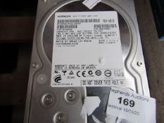 Hitachi 2TB hard drive, untested.