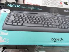 Logitech - MK330 - Wireless Combo (Mouse & Keyboard) - Untested & Boxed.