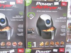 | 1X | POWER AIR FRYER 5.0L | REFURBISHED AND BOXED | NO ONLINE RE-SALE | SKU C5060191466936 |