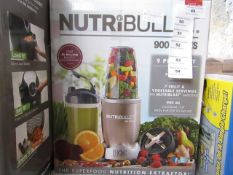 | 1x | NUTRIBULLET 900 SERIES | REFURBISHED AND BOXED | NO ONLINE RE-SALE | SKU C5060191467353 | RRP