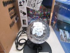 ION - Holiday Party Plus - Outdoor/indoor LED Projector - Item Tested Working & Boxed.