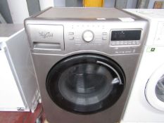 Whirlpool 6th Sense Colours 9KG washing machine, Powers on and Spins