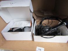 2x Office headsets, both untested and boxed.