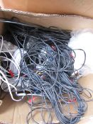 Over 10x various CCTV cables.