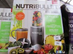 | 1X | NUTRIBULLET 600 SERIES | UNCHECKED AND BOXED | NO ONLINE RE-SALE | SKU - | RRP £59:99 | TOTAL