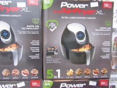 | 1X | POWER AIR FRYER 5.0L | REFURBISHED AND BOXED | NO ONLINE RE-SALE | SKU C5060191466936 |