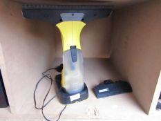 Karcher window cleaning vac, no power but comes with 2x batteries and a charger.