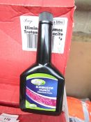 2x Boxes of 6x 300ml Gasoline treatment, new and boxed.