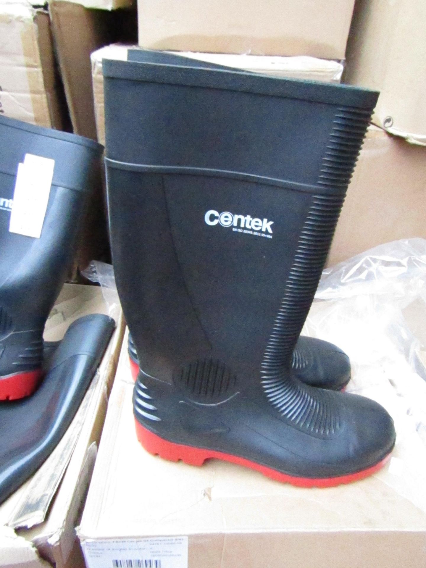 Centex S55 Comnpactor Steel Toe Cap Wellies size 9, new