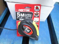 Dekton 5Mtr Tape measure, new