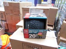 a Box of 2x Bell free style replacement BMX Tyres, new, please note these are picked at random and