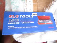 MLG Tools 12 Piece Socket set in carry case