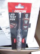 2x Dekton LED test Pens, new
