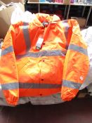 Viz wear Hi Viz Jacket, new Size 3XL